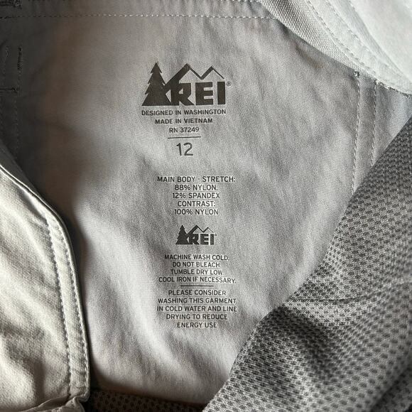 REI Womens Activator Pants Size 12 Gray Outdoor Hiking 33x30 - Picture 3 of 8